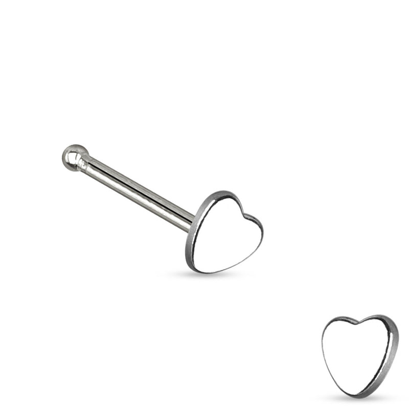 Heart Top Nostril Bone