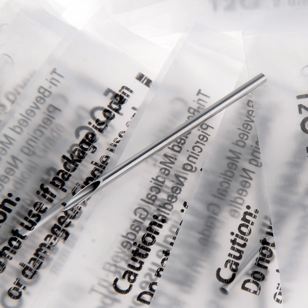 Ear piercing needle gauge deals