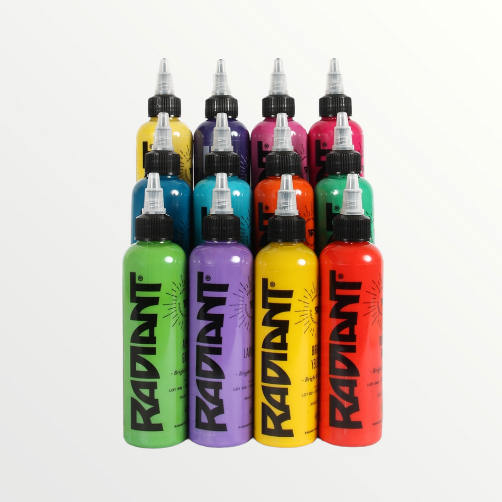 Tattoo Ink Sets: Radiant Colors 19 x 1/2oz